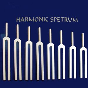 Harmonisches Spektrum Stimmgabel Set